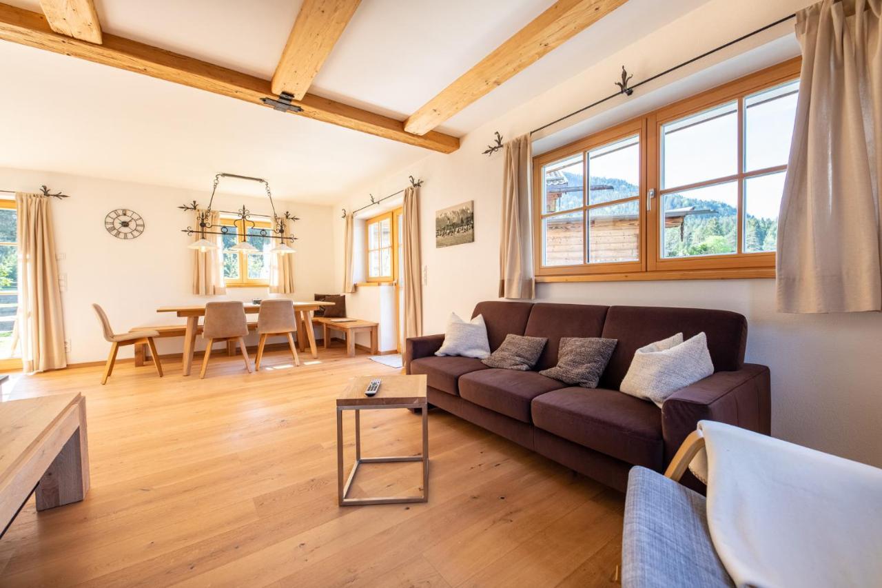 Villa Am Josefibrunnen Farchant Esterno foto