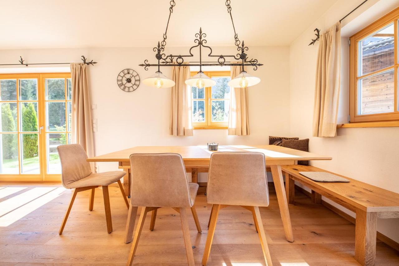 Villa Am Josefibrunnen Farchant Esterno foto