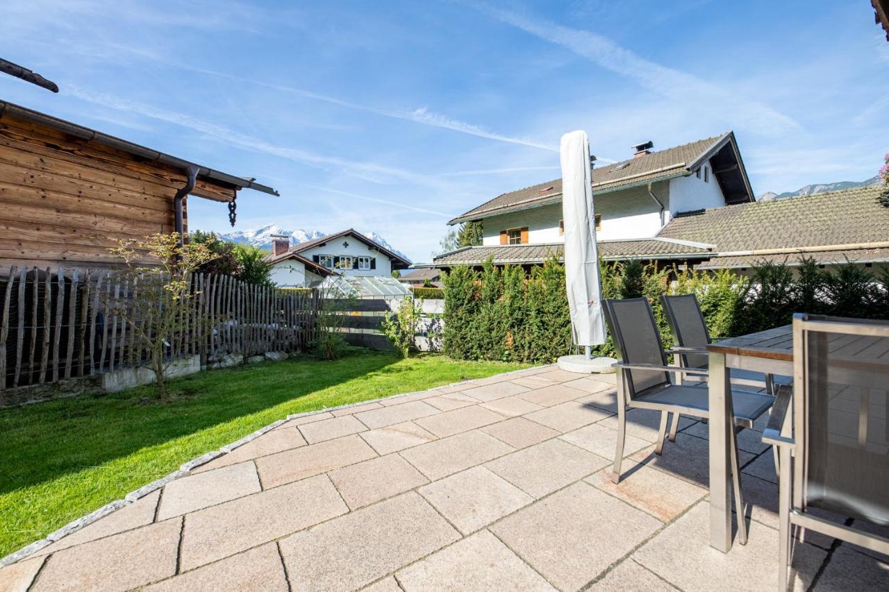 Villa Am Josefibrunnen Farchant Esterno foto