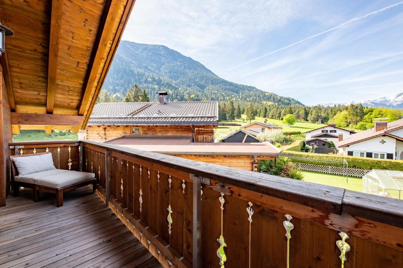 Villa Am Josefibrunnen Farchant Esterno foto